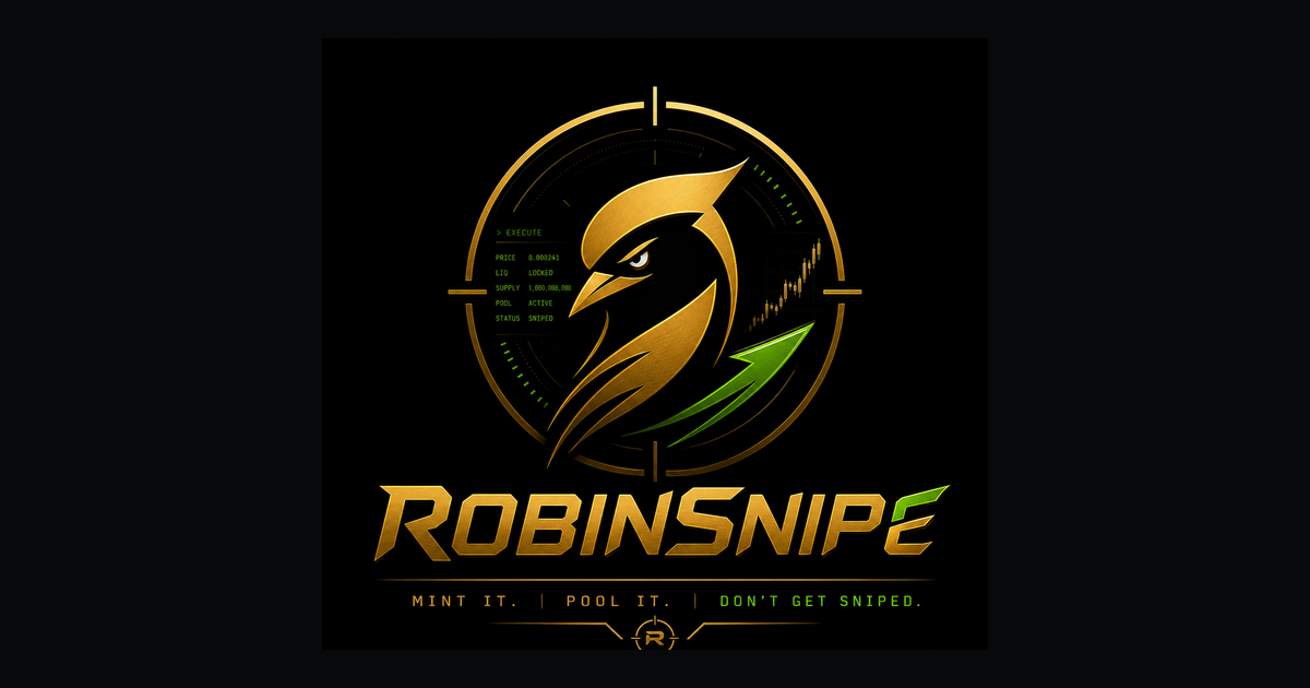 RobinSnipe — mint it, pool it, don't get sniped
